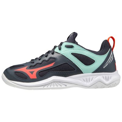 Zapatillas Balonmano Mizuno Ghost Shadow Mujer - Turquesa / Coral / Grises Oscuro - Chile M219EVWTJ